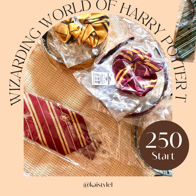 พร้อมส่ง คาดผม ไทค์ Harry Potter Universal Studios Japan | USJ headband Tie