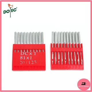 เข็มจักร ยี่ห้อ DOTEC (DC*1) สำหรับจักรโพ้งอุตสาหกรรม ***ราคาต่อ 1 ห่อ***