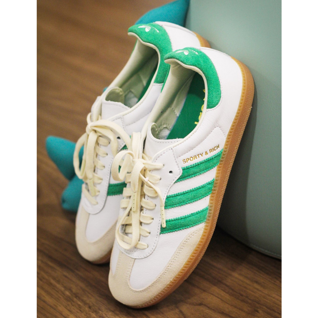 (ของแท้ 100%) adidas originals Samba og รองเท้าผ้าใบลำลองและสบายสำหรับผู้ชายและผู้หญิง