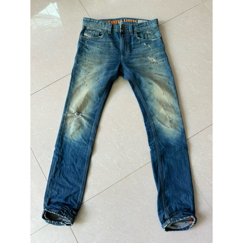 กางเกงยีนส์ Diesel D.N.A. Thavar 8X2 008X2 W29 L32 [ของใหม่]