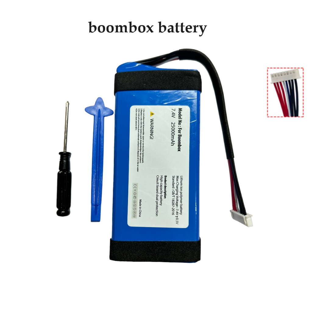 Suitable for JBL Boombox Bluetooth audio battery GSP0931134 01 actual capacity 25000mAh