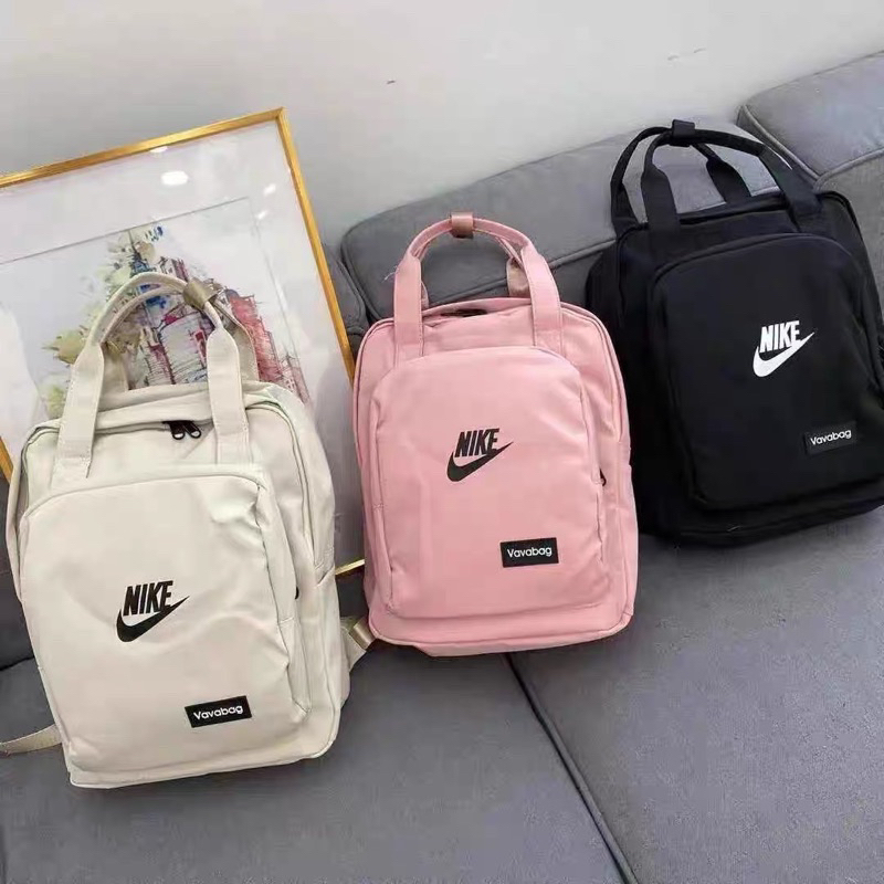 (พร้อมส่งจากไทย)NIKEกระเป๋าเป้ กำลังฮิตเลยจ้าสะพายได้ทุกวัยน่ารักมากๆมี 3 สี