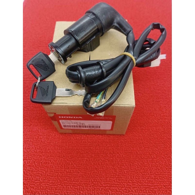 กุญแจคอLS แท้ใหม่เบิกศูนย์ กุญแจคอLS+ลูกกุญแจ ใส่LSตัวเก่า LSตัวใหม่ LS125-LS125D