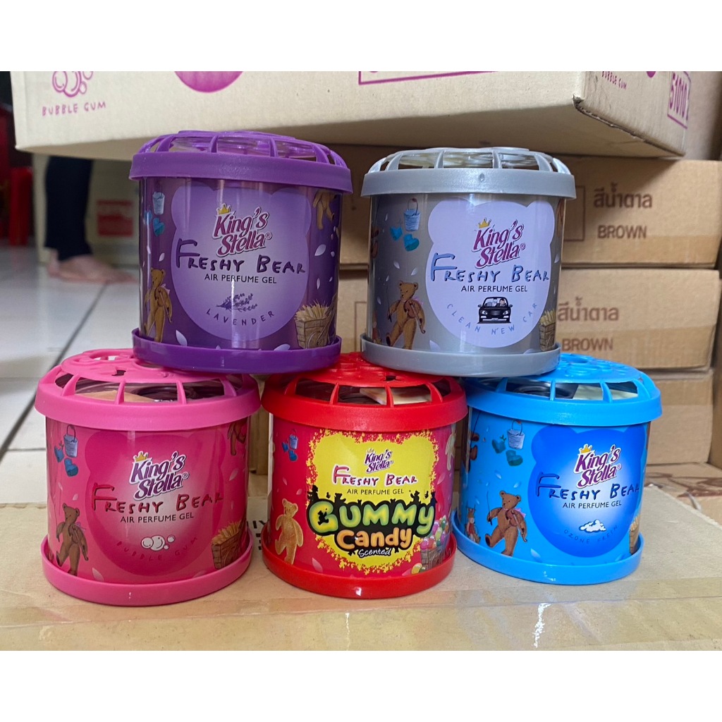 น้ำหอมซิ่ง King stella freshy Bear หมีซิ่ง  น้ำหอมในรถยนต์  king's stella