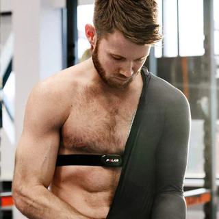 Polar H10 Heart Rate Sensor สายคาดอกวัดอัตราการเต้นหัวใจ Bluetooth ANT+ Built-in Memory (รับประกัน 1 ปี)
