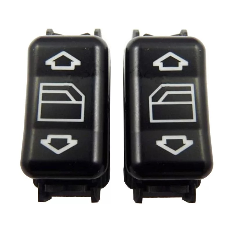 สวิทช์กระจกไฟฟ้าผู้โดยสารสำหรับ Mercedes Benz W124 W126 W201 W463 (1คู่ ซ้าย-ขวา)