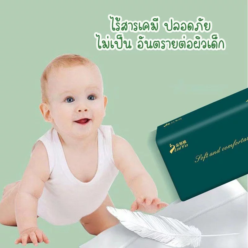 กระดาษทิชชู่ห่อส้ม 320 แผ่น หนา 4 ชั้น GB/T 20808 thumbnail 6