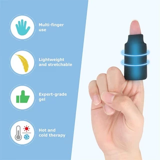เจลประคบนิ้วแบบสวม Hot & cold Finger 4ชิ้น/แพ็ค