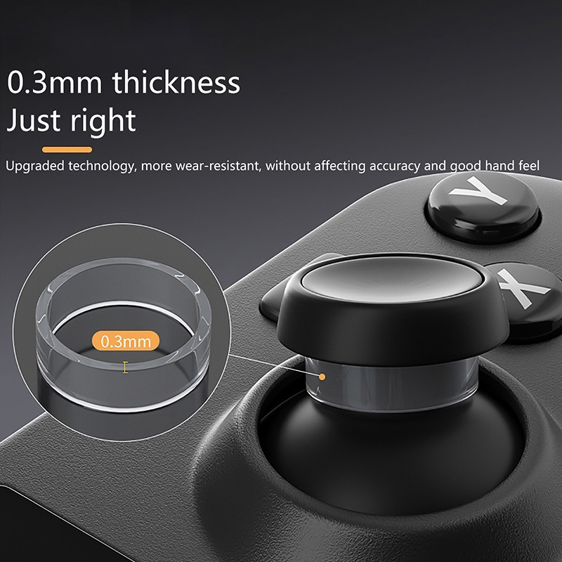 แหวนยางซิลิโคน ยางรัด ป้องกันรอย ชุดละ 4 ชิ้น สําหรับ อนาล็อค จอย PS4 , PS5 , Steam Deck , Rog Ally , Switch , Xbox