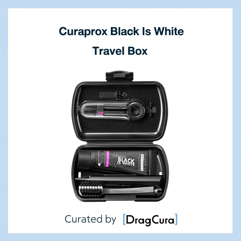 Curaprox Black Is White Travel Set