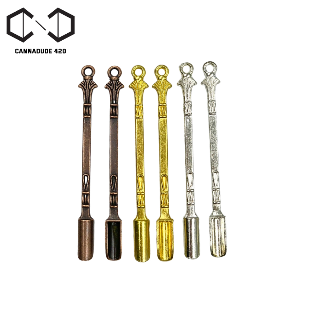Stainless Dab Tools Spoon ไม้แด๊บ ไม้สำหรับเขี่ย ที่ตัก อะไหล่ เงิน ทอง ทองแดง (DPSD017)
