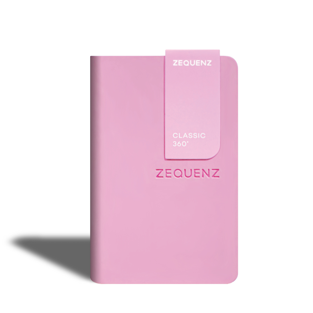 ZEQUENZ The Color A7 "Lilac" สมุดโน๊ต Zequenz สีชมพู ขนาด A7