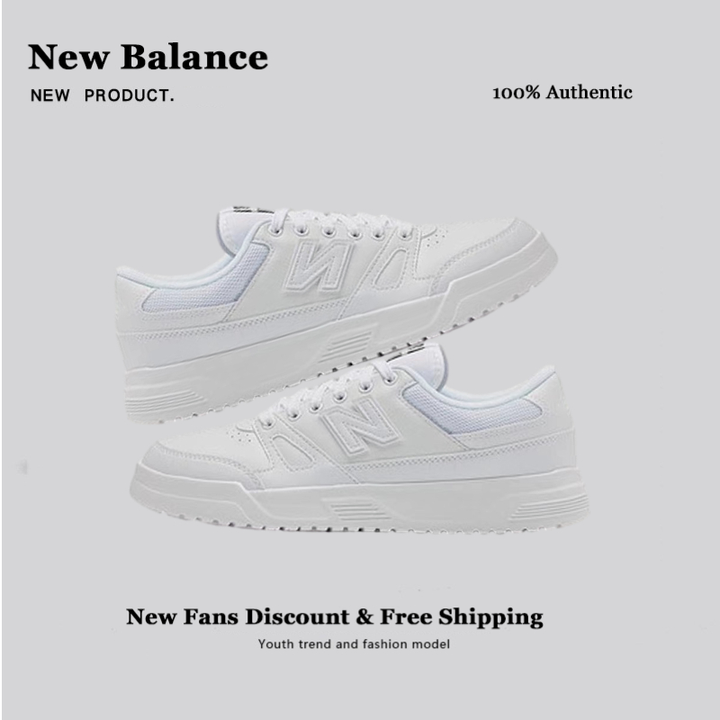 New Balance NB Ct20 ป้องกันการลื่นไถล และรองเท้ารุ่นลิมิเต็ด เอดิชั่นสีขาว D กว้าง # ของขวัญแนะนํา