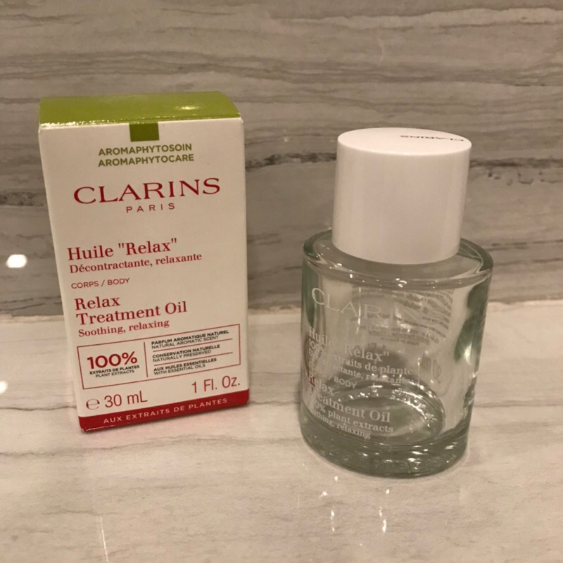 ขวด Clarins - Relax treatment oil พร้อมกล่อง ของแท้