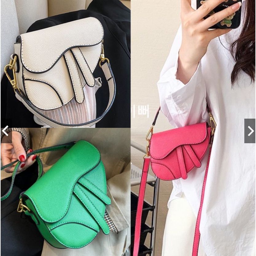 พร้อมส่ง กระเป๋าสะพายข้าง กระเป๋าถือรุ่น mini horse สายพรีเมี่ยม