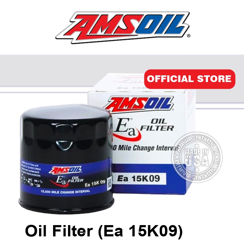 Amsoil Oil FILTER EA15K09 ไส้กรอง AMSOIL ระยะเปลี่ยน 24,000 กม. (A-FTEA15K09) สินค้ามีตำหนิ