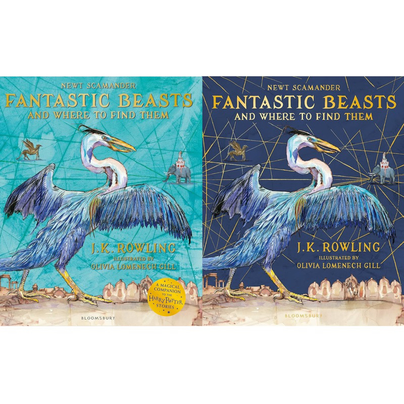 หนังสือ Fantastic Beasts and Where to Find Them สัตว์มหัศจรรย์และถิ่นที่อยู่ Harry Potter แฮร์รี่ พอตเตอร์ English book