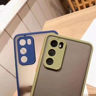 เคสกันกล้องขอบสีFor Oppo Realme C11 C12 C15 C17 Realme C20 C21 C21Y C25Y Realme 7 7proเคสกันกล้อง ตรงรุ่น ออปโป้ เรียลมี