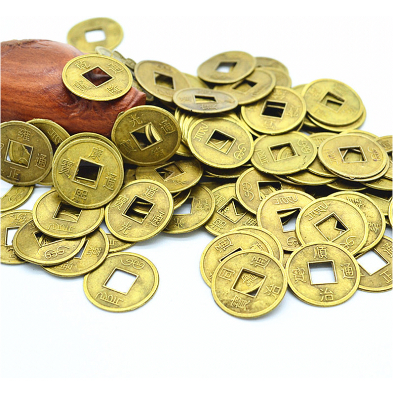 ♦️ พร้อมส่ง ♦️【 เหรียญจีนโบราณ 】เหรียญนำโชค