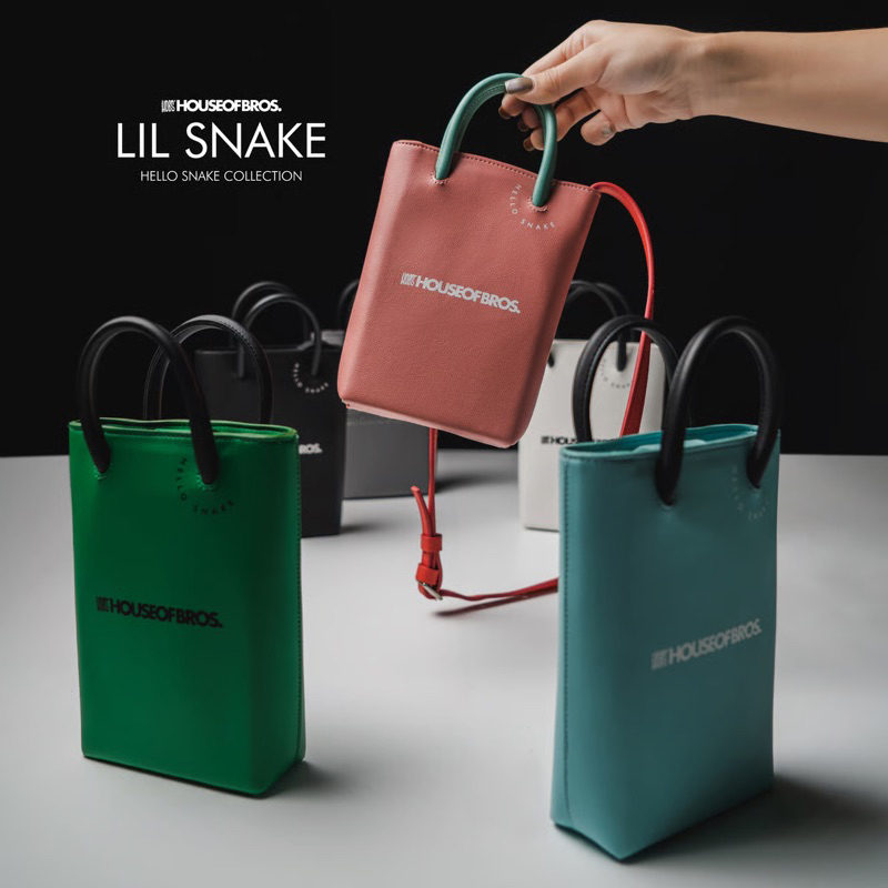 **ส่งฟรี** Hobs | Lil Snake | กระเป๋าใส่มือถือ
