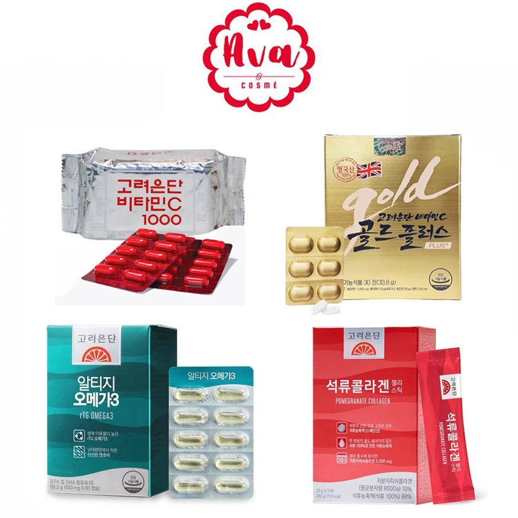 KOREA EUNDAN Vitamin C/C Gold Plus / Omega3 / Collagen Jelly อาหารเสริมโคเรียอึนดัน
