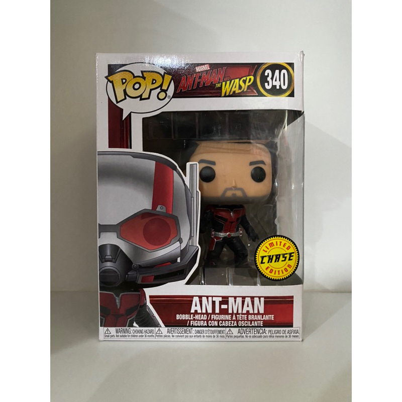 Funko Pop Ant Man Marvel Ant Man And The Wasp Chase Exclusive 340 กล่องมีรอยยับ