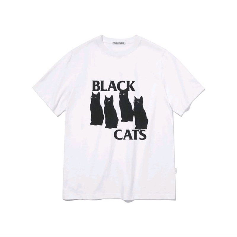 VIVASTUDIO: BLACK CAT TEE