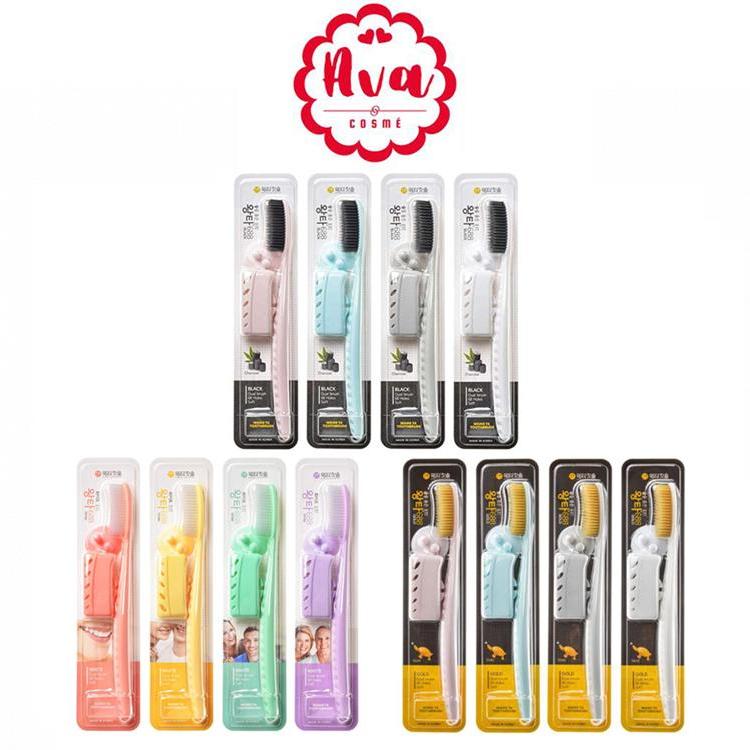 Wangta Toothbrush แปรงสีฟันเกาหลี แปรงสีฟันจองกุก [สุ่มสี]
