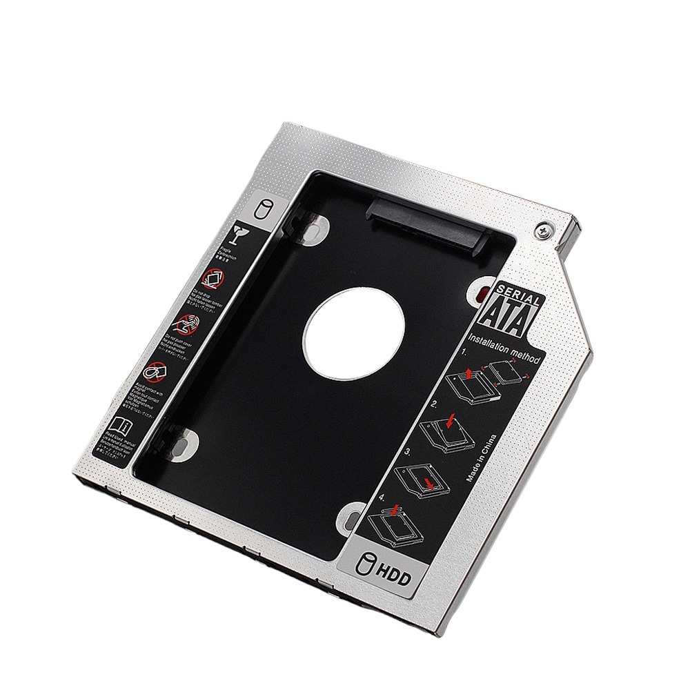 (T-SSD) ✨ <ประกัน30วัน> ถาดแปลง DVD ใส่ SSD / HDD รุ่นใหม่ มีครบทุกความหนา 9.0/9.5/12.7MM💯  CADDY TRAY