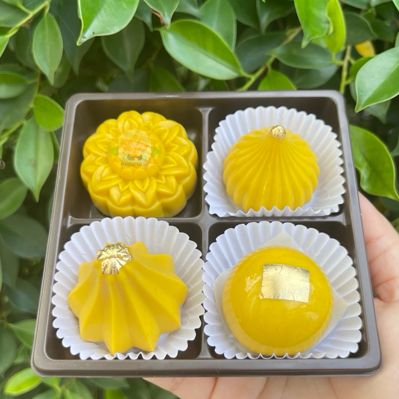 🌼ชุดไหว้พระพิฆเนศ🌼ขนมลาดูดอกดาวเรือง สำหรับไหว้พระพิฆเนศ ‼️ (ขนมพร้อมจัดส่งภายใน 1-2 วันนับจากวันที่ได้รับคำสั่งซื้อค่า)