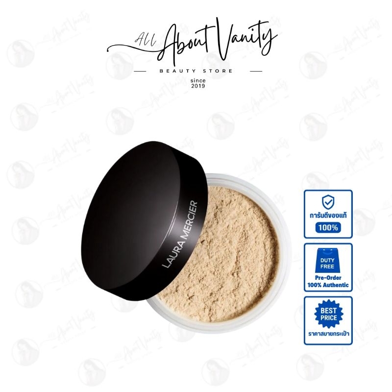 แป้งฝุ่นขายดี อันดับ 1 [ของแท้ 100%] Laura Mercier Translucent Loose Setting Powder 29g