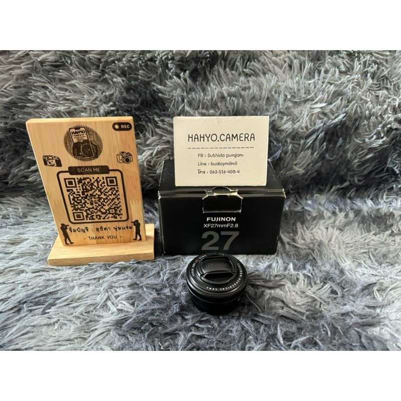 Lens xf27mm f2.8 for fuji มือสอง 🔥 มีบริการส่งด่วนใน กทม.🔥