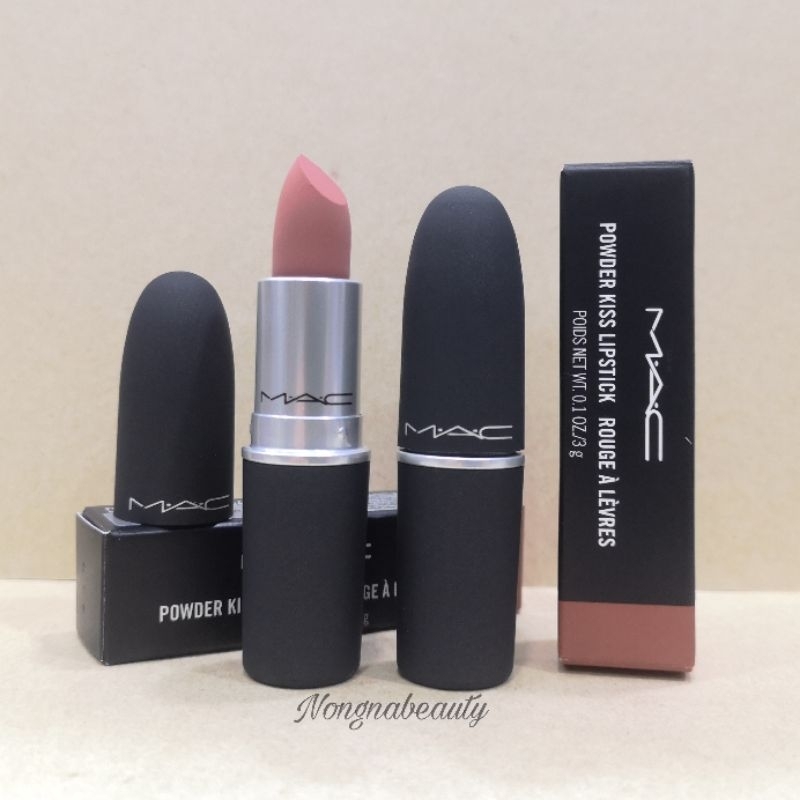 MAC Powder Kiss Lipstick 3g สี 314 Mull It Over