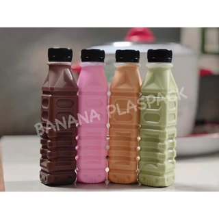 ขวดขุ่น PP ขนาด 180 ml ( ฝาเกลียว) และ ( ฝากด ) ( แพ็คละ 150 ใบ พร้อมฝา ) ขวดพลาสติก pp บรรจุเครื่องดื่ม
