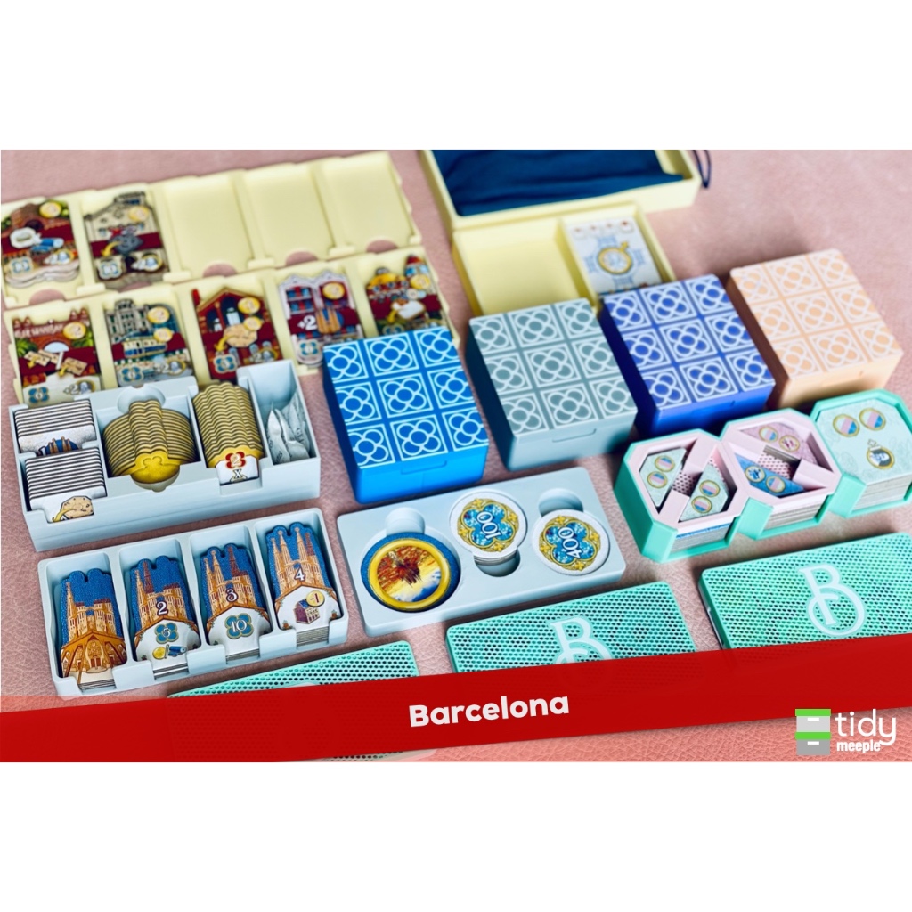 Tidy Insert สำหรับเกม Barcelona และภาคเสริม Passeig De Gracia