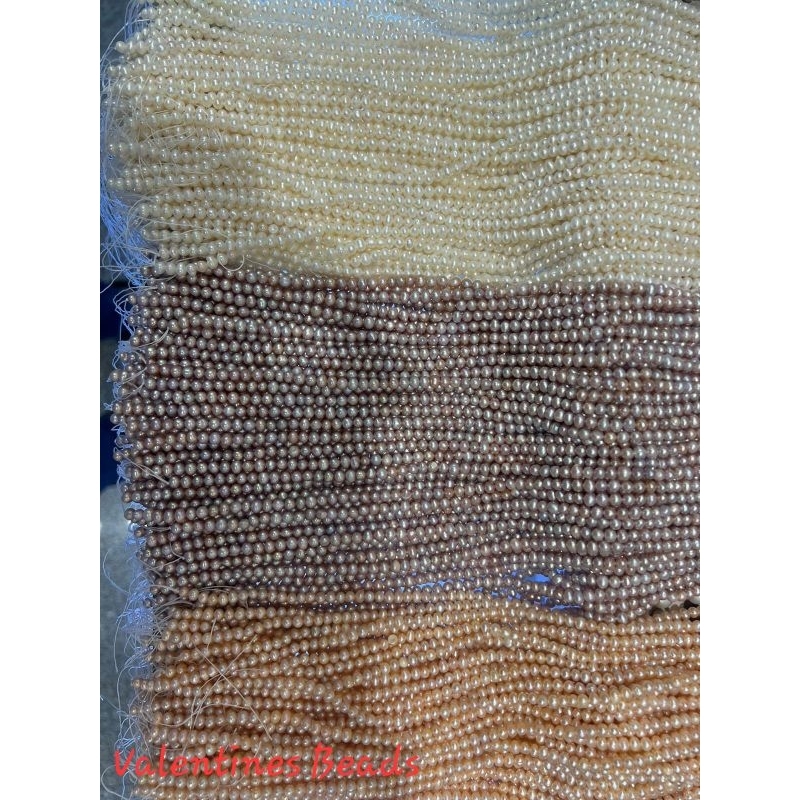 pearl beads 4  mm# fresh water pearl beads#pearl beads for making jewelry#loose pearl beads