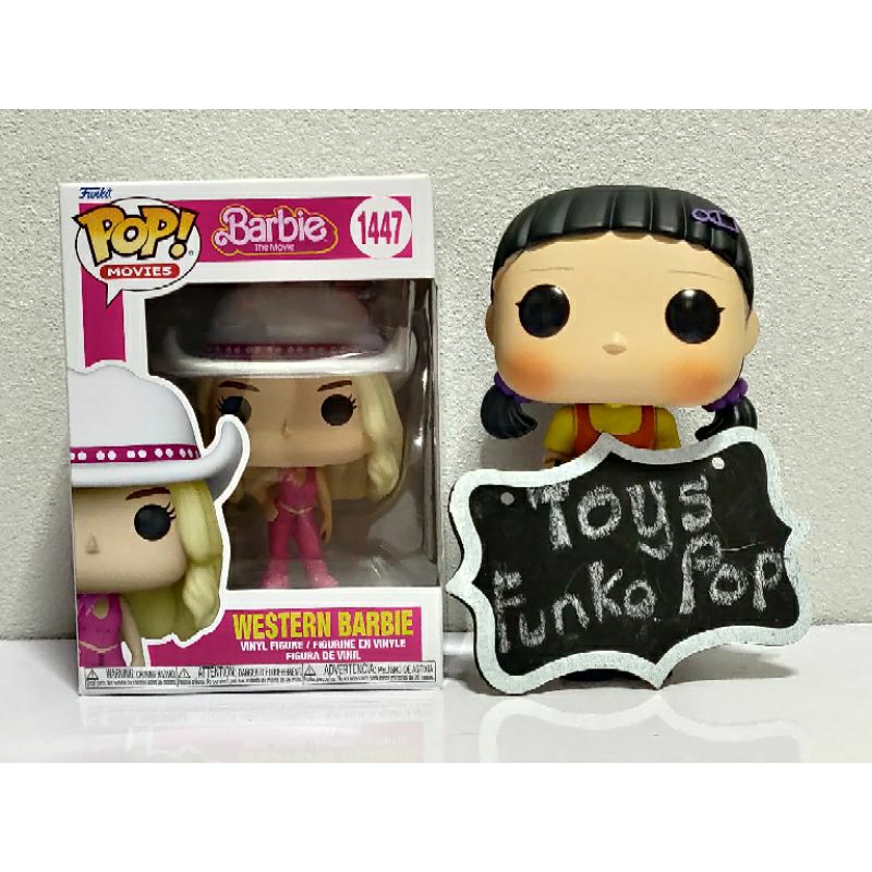 Funko Pop Movies Barbie The Movie : Western Barbie 1447