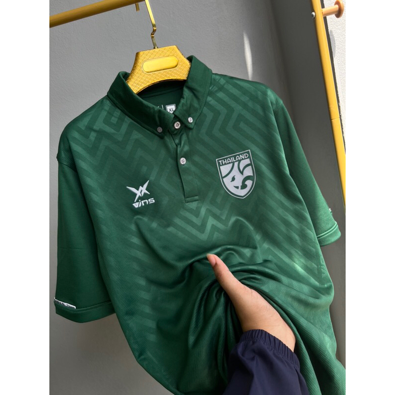 ขายถูกกว่าใคร เสื้อโปโลVinsเเท้(มีลายในตัว)+เฟกธงไทย