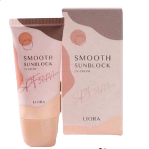 ครีมกันแดดลิโอล่า Liora smooth sunbloc spf50pa++