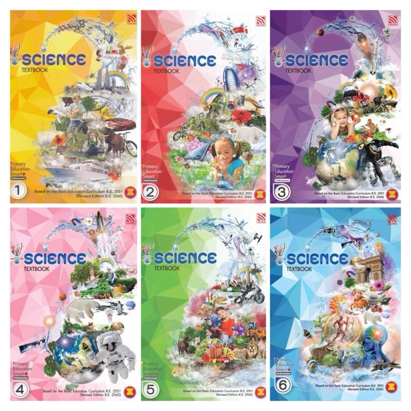 Primary Education Smart Plus Science Textbook Prathomsuksa 1-6 #Pelangi