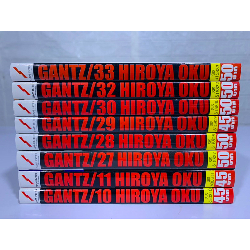[ขายแยกเล่ม] GANTZ กันสึ หนังสือการ์ตูน มังงะ สภาพสะสม