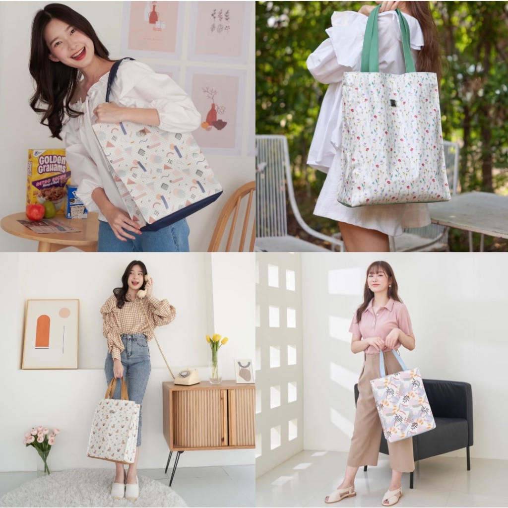 [ลด30% เก็บโค้ดร้านโค้ดคุ้ม(หน้าแรก)] PERF กระเป๋าถือ Size L (รวมทุกลาย)