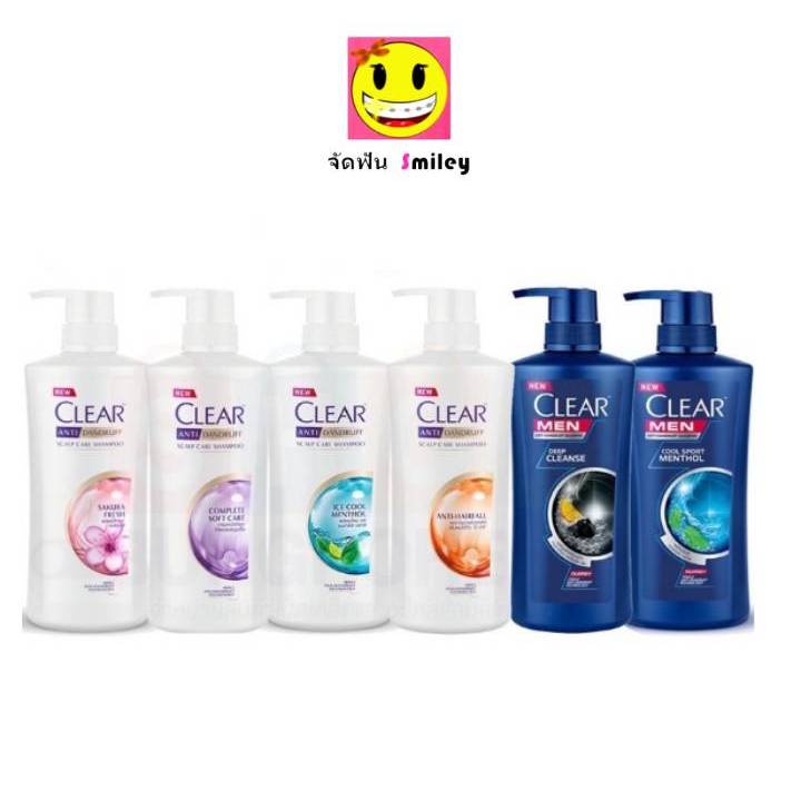 ซื้อ 1 บาท ลูกค้าใหม่ Clear แชมพูบำรุงหนังศรีษะ ชาย/หญิง  370 - 400 ml.
