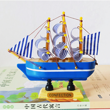 ☘️พร้อมส่ง | ถูก☘️【 เรือสำเภาจีน ขนาด 10 cm 】เรือสำเภา เรือมงคล โมเดลเรือสำเภา