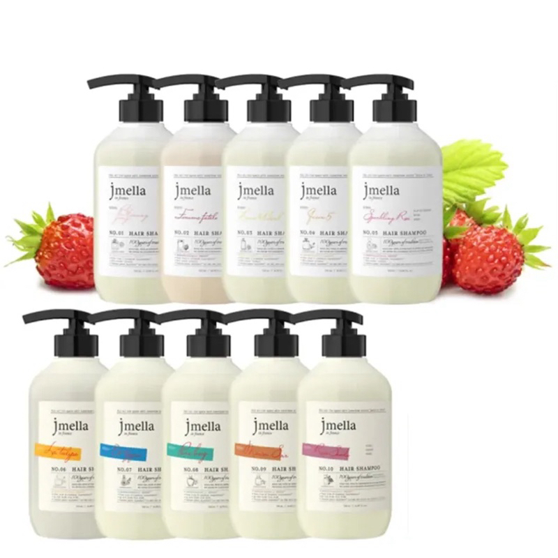 2 ขวด (แถม!!มาส์กหน้า89฿) JMELLA IN FRANCE Shampoo 500 ml. เจเมล่า อิน ฟรานซ์ แชมพู
