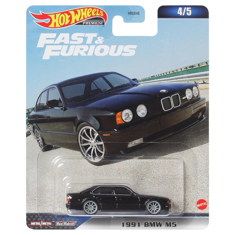 Hotwheels Premium | 1991 BMW M5 (Fast&Furious) สเกล 1:64