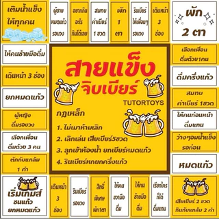 เกมส์เศรษฐีวงเหล้าสายเเข็งจิบเบียร์ NO1 A