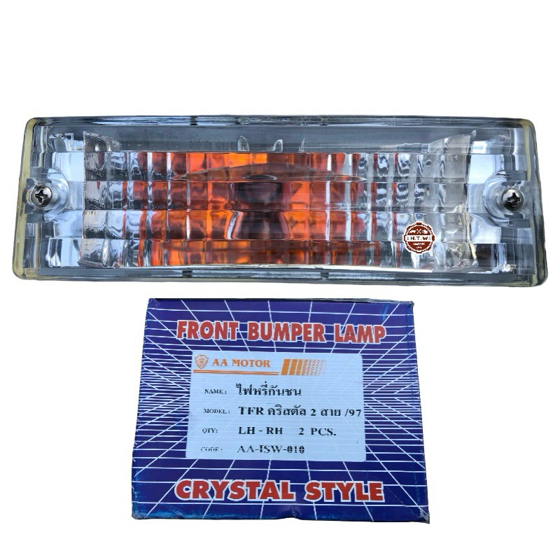 ไฟหรี่กันชน ไฟกันชน ISUZU TFR TFR97 Dragon Eyes 2สาย คริสตัล ลายเพชร