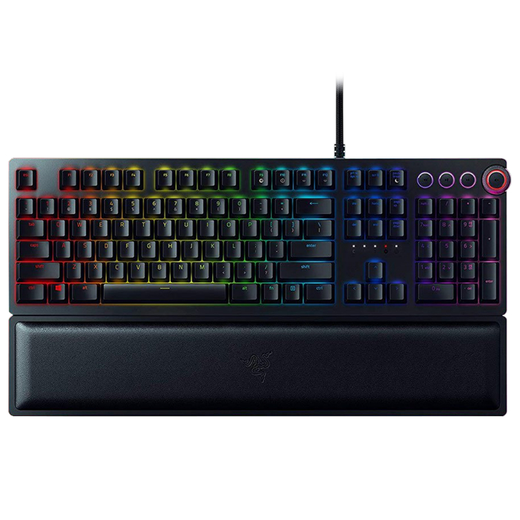 Razer KEYBOARD (คีย์บอร์ด) RAZER HUNTSMAN ELITE LINEAR OPTICAL SWITCH