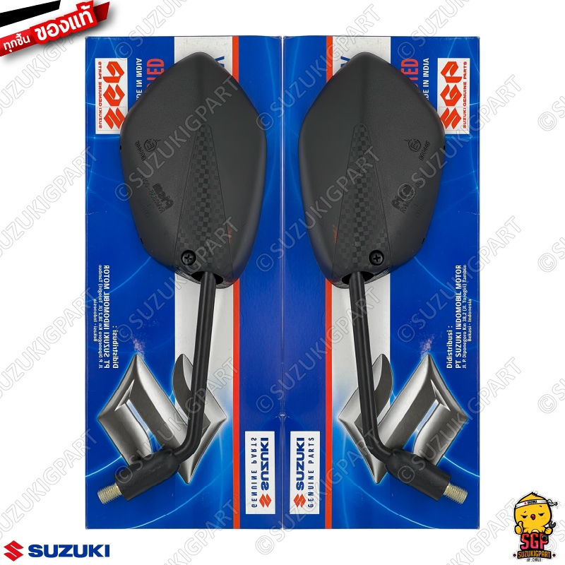 กระจกมองหลัง MIRROR ASSY, REAR VIEW แท้ Suzuki GSX-S150